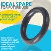4 Pack Drain Plugs with O Rings Compatible with Hayward Pool Pumps