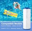 4CH-949 Spa Filter for Compatible with Pleatco PWW50L Unicel 4CH-949 Filbur FC-0172 FC0172 SD-01143 Waterway 817-4050 Rising Dragon 50, Pool Hot Tub Filter Cartridge