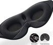 3D Sleep Mask Bluetooth Wireless Music Eye Mask with Bass Stereo Speakers Blackout Soft Sleep Aid