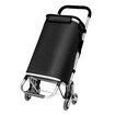 Shopping Cart Trolley Wheeled Storage Trolly Bag Grocery Foldable Market Utility Granny Stair Climbing Wheels Aluminium 45L