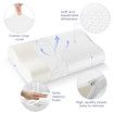 Luxdream Cervical Pillow Contour Neck Memory Foam Ergonomic Soft High Resilience Side Back Stomach Sleeper