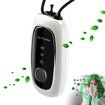 Personal Air Purifier,Air Purifier Necklace Around The Neck Travel Size Air Necklace-White