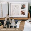 Baby Souvenirs Handprint Photo Frames Clay Casting & Photo Memory Keepsake Frame, Baby Registry Gift & Baby Shower, Baby Boy Gift & Baby Girl Gift
