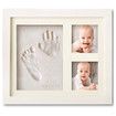 Baby Souvenirs Handprint Photo Frames Clay Casting & Photo Memory Keepsake Frame, Baby Registry Gift & Baby Shower, Baby Boy Gift & Baby Girl Gift