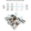 Fridge Door Alarm Wireless Sensor Chime 108dB Adjustable Delay Seconds Window Safety Open White