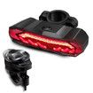 Smart Bike Tail Light with Turn Signals and Brake Light, Bike Alarm Horn with Remote