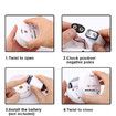 Water Leak Alarm, Leak Alert Water Detector for Home Use(Shipped Without Battery) 2 Pack