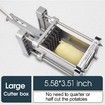 French Fry Cutter Potato Chipper Cutter Stainless Steel