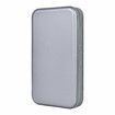 CD Holder,80 Capacity CD/DVD Case Holder Portable Wallet Storage Organizer Hard Plastic Protective Storage Holder for Car Travel (80 Capacity,Grey)