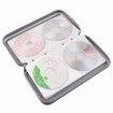 CD Holder,80 Capacity CD/DVD Case Holder Portable Wallet Storage Organizer Hard Plastic Protective Storage Holder for Car Travel (80 Capacity,Grey)
