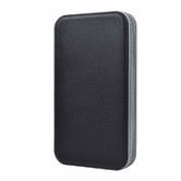 CD Holder,80 Capacity CD/DVD Case Holder Portable Wallet Storage Organizer Hard Plastic Protective Storage Holder for Car Travel (80 Capacity,Black)