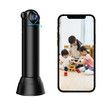1080P Baby Monitor Small Nanny Cam WiFi Spy Hidden Camera Home Security Camera Indoor Live Remote View Motion Detection Night Vision