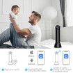 1080P Baby Monitor Small Nanny Cam WiFi Spy Hidden Camera Home Security Camera Indoor Live Remote View Motion Detection Night Vision