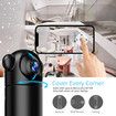 1080P Baby Monitor Small Nanny Cam WiFi Spy Hidden Camera Home Security Camera Indoor Live Remote View Motion Detection Night Vision