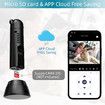 1080P Baby Monitor Small Nanny Cam WiFi Spy Hidden Camera Home Security Camera Indoor Live Remote View Motion Detection Night Vision