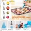 Macaron Mat Kit(14pcs set) 2 macaron mats,6 Piping Tip,1 small converter, 2 laminating bags, 2 ties, 1 pat ring