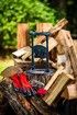 Firewood Splitter, Kindling Splitter Wood Splitter Wood Splitting Wedge Manual Log Splitter Wedge 27x14x14cm