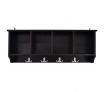 4-Compartment Coat Rack Cabinet