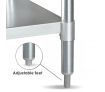 Kitchen Prep Table Cater Work Bench Table Stainless Steel W/Adjustable Feet 1829mmx760mm