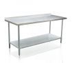 Kitchen Prep Table Cater Work Bench Table Stainless Steel W/Adjustable Feet 1829mmx760mm