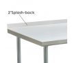 Kitchen Prep Table Cater Work Bench Table Stainless Steel W/Adjustable Feet 1829mmx760mm