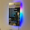 Affirmation Mirror-I Am Mirror-LED Light Up Mirror-Bedroom Decor-Wall Decor Mirror (30 x 15 cm)