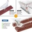 12PCS Defender Spikes, Cat and Bird Deterrent, Outdoor Pest Defender to Keep Off Pigeon, Squirrel