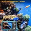 Underwater Cameras,4K Waterproof Digital Camera 48 MP AutoFocus Function Selfie Dual Screens with 16X Digital Zoom Compact Portable 11FT Underwater Camera (Blue)