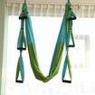 Aerial Yoga Swing Set Ultra Strong Antigravity Yoga Flying Sling Inversion Swing Tools with Extension Belt for Air Yoga Inversion Fitness Mixed Green