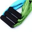 Aerial Yoga Swing Set Ultra Strong Antigravity Yoga Flying Sling Inversion Swing Tools with Extension Belt for Air Yoga Inversion Fitness Mixed Green