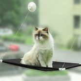 Cat Window Perch Large, Cat Window Hammock Cat Bed Window for Large Cats Sunbathing and Napping