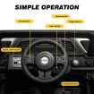 Ride On Off Road Toy for Kids Children Electric with Parental Remote Control MP3 Flashing Lights Dual Openable Door 2.4G
