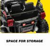 Ride On Off Road Toy for Kids Children Electric with Parental Remote Control MP3 Flashing Lights Dual Openable Door 2.4G