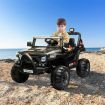 Ride On Off Road Toy for Kids Children Electric with Parental Remote Control MP3 Flashing Lights Dual Openable Door 2.4G