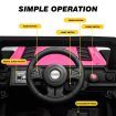 Off Road Ride On Toy Kids Childrens Electric Jeep with Parental Remote Control MP3 Flashing Lights 2.4G Dual Openable Door