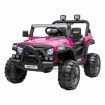 Off Road Ride On Toy Kids Childrens Electric Jeep with Parental Remote Control MP3 Flashing Lights 2.4G Dual Openable Door