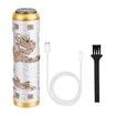 Electric Shavers for Men  Professional Gold Dragon Razor  Mini Razor Beard Trimmer Electric Shavers with Charging Cable For Father