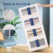 72L Storage Container Box Plastic Large Toy Tool Organiser Stackable Collapsible Clothes Wardrobe Pantry Bin