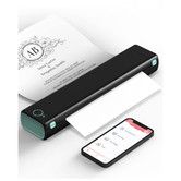 Portable Printer Wireless for Travel,M08F Bluetooth Mobile Portable Printer A4 Support 210 x 297 mm A4 Thermal Paper,Inkless Thermal Compact Printer
