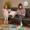 Interactive Card Game The Floor Is Lava Kids Education Parents Physical Leaping Gaming Activity Indoor Outdoor Safe Family Fun