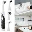 4in1 Super Sonic Scrubber Electric Cleaning Brush Ultrasonic Dust Cleaner Toilet Kitchen Bathroom Cleaner