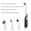 4in1 Super Sonic Scrubber Electric Cleaning Brush Ultrasonic Dust Cleaner Toilet Kitchen Bathroom Cleaner