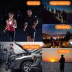 Personal Body Camera Video Recorder, 1080P Used Camera With LED Glow, Wearable Police Camera Head, 5-6HR Battery