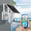 4G LTE Security Camera Home House CCTV Spy Wireless Solar WiFi Surveillance System Outdoor PTZ SIM Card Batteries