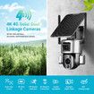 4G LTE Security Camera Home CCTV House Spy Solar Wireless Outdoor Surveillance System Dual Lens 4K PTZ Batteries