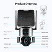 4G LTE Security Camera Home CCTV House Spy Solar Wireless Outdoor Surveillance System Dual Lens 4K PTZ Batteries