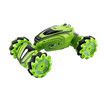 Remote Control Car for Kids,RC Cars 360 Flips Stunt Car Double Sided Rotating Off Road with Light and Muisc Rechargeable Birthday Gifts Color Green