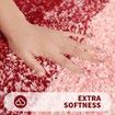 Bath Mats Rug Non-Slip Plush Shaggy Bath Carpet Machine Wash Dry for Bathroom Floor-48*78cm Red