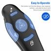 Presentation Clicker Wireless Presenter Remote Clicker,RF 2.4GHz USB Presentation Clicker PPT PowerPoint Clicker (Red Light)