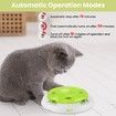 Interactive Cat Toy Indoor 8 Holes Automatic Random Stretch Out Feather Smart Kitten Toys